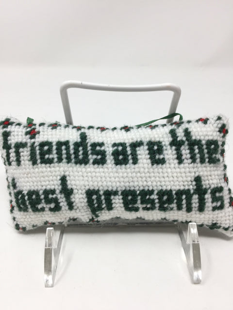 Friends Are the Best Presents Saying Pillow
