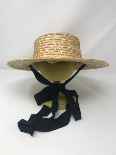 5-7 Y Wheat Straw Boater Sun Hat