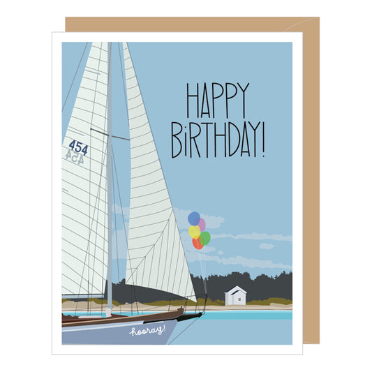 Sailboat Birthday Card