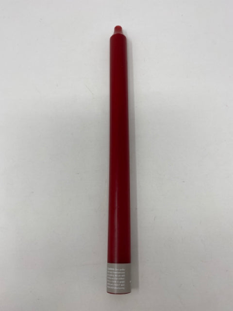 Crimson Taper Candle