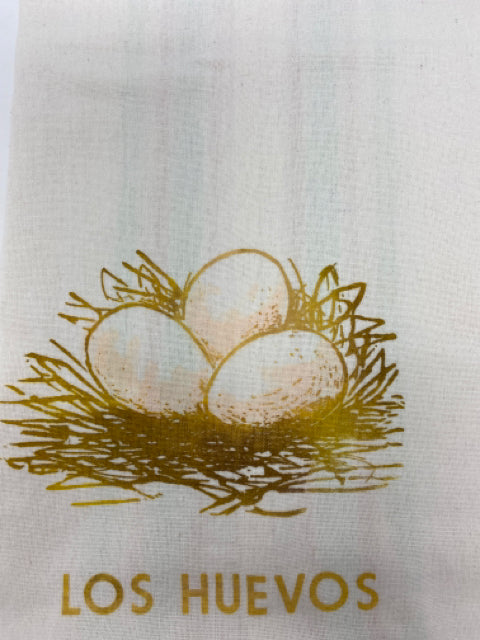 Los Huevos Tea Towel