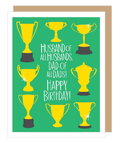 Husbands Of All Husbands Birthday Card