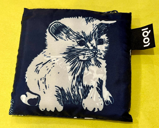 Cats With Navy Base Bag