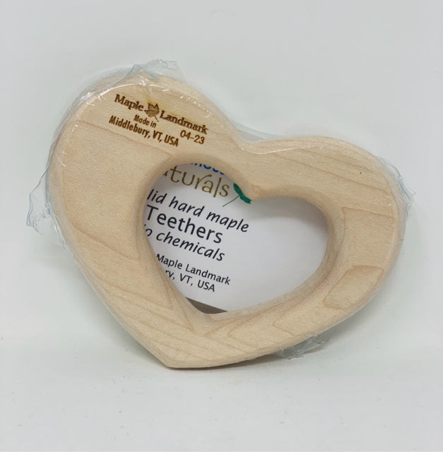 Heart Maple Teether