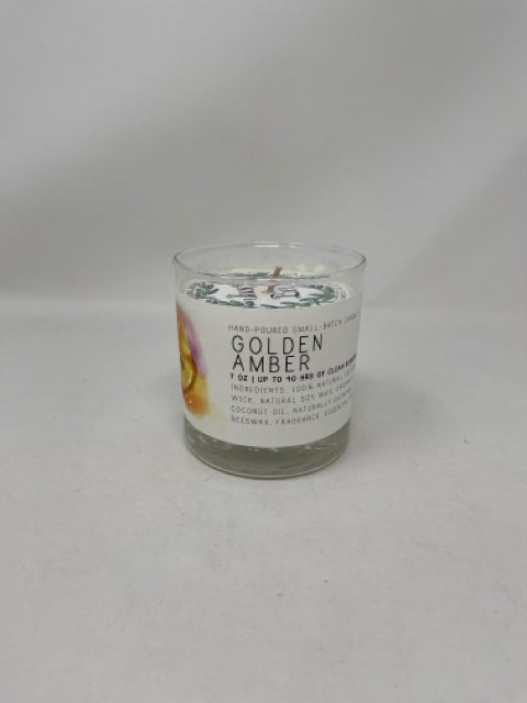 Golden Amber Candle