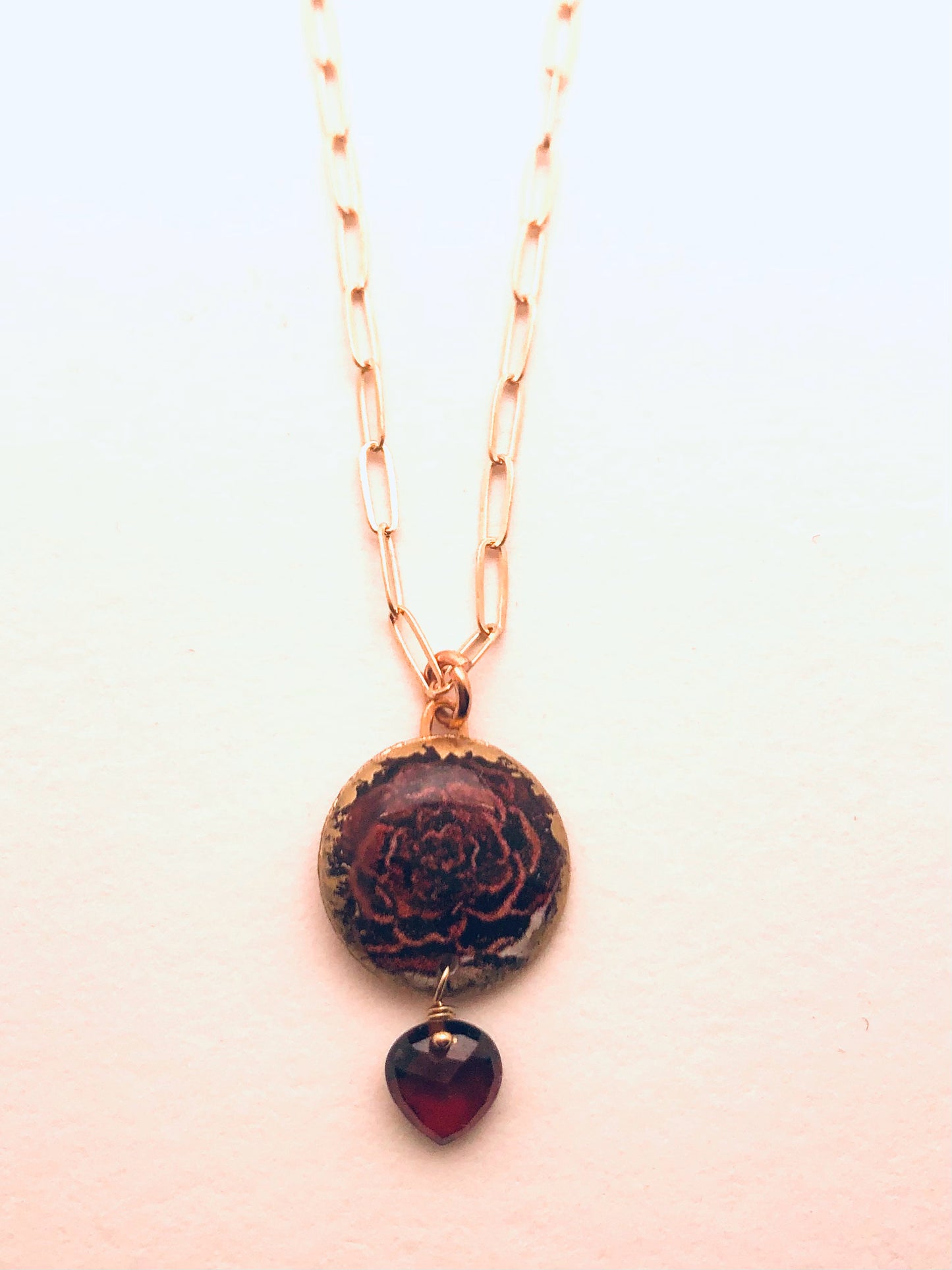 Dulcet Necklace, Garnet