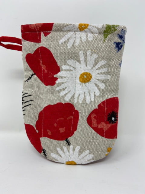 Oven Mitt - Poppy and Daisy