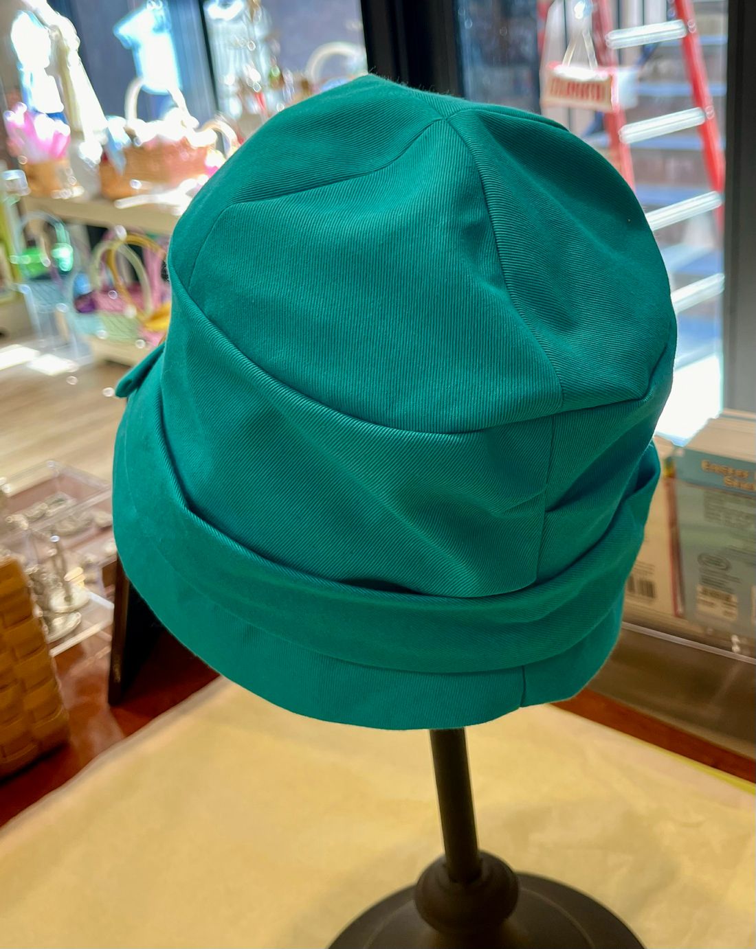 Solid Color Cloche Hat