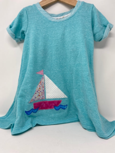 2 T Turquoise Terry Beach Dress