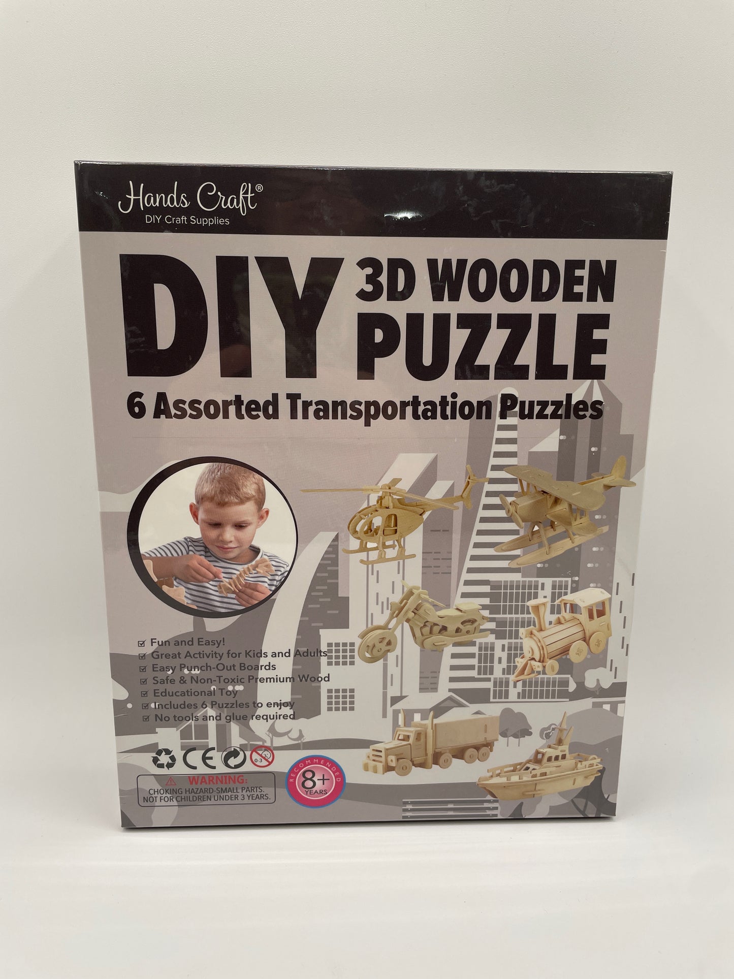 Transportation Wood Puzzle