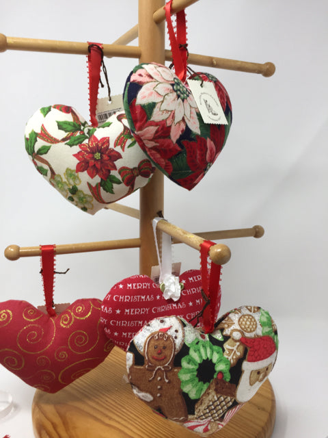 Fabric Heart Ornament