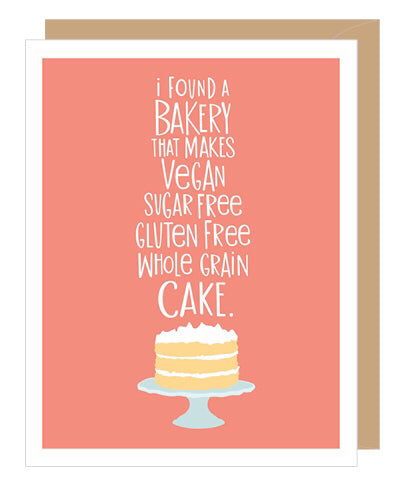 Vegan Birthday Card