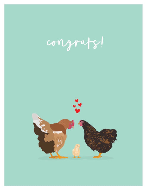 Chickadee New Baby Card