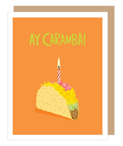 Taco Birthday Card