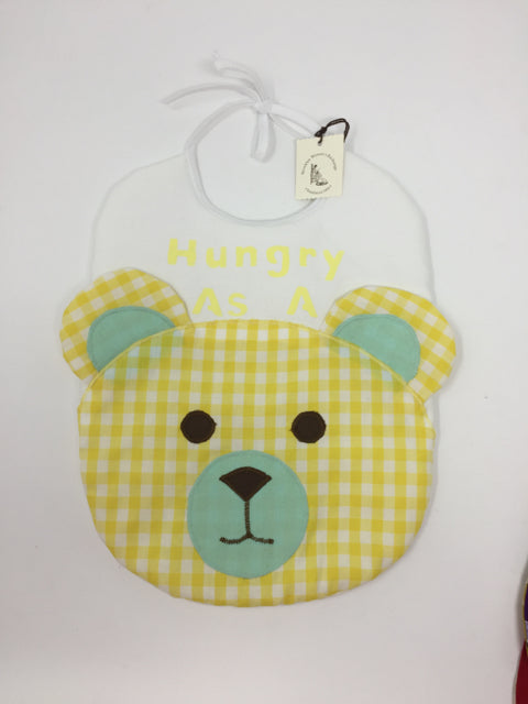 Yellow Bear Bib