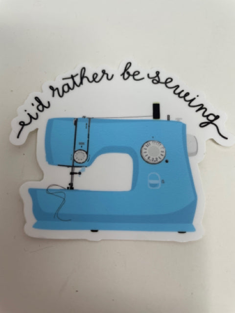 I'd Rather be Sewing Sticker