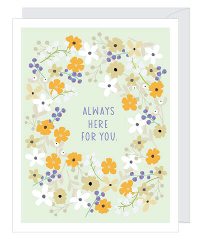 Always Here For You Sympathy Card