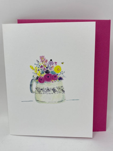 Bumblebee Bouquet Blank Card