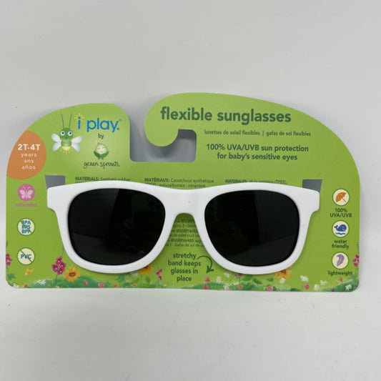 2T-4T White Flexible Sunglasses