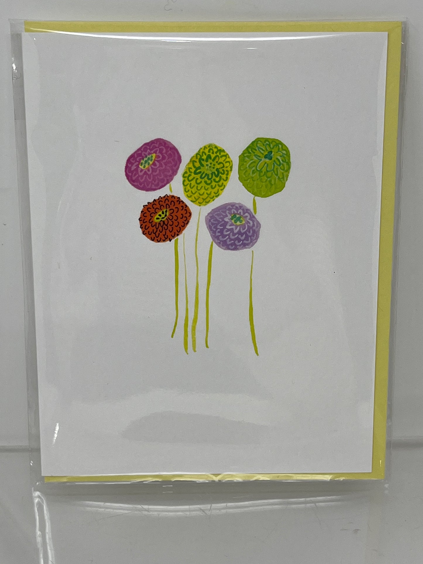 Zinnia Card