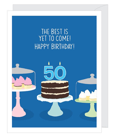 Happy 50th Birthday Card