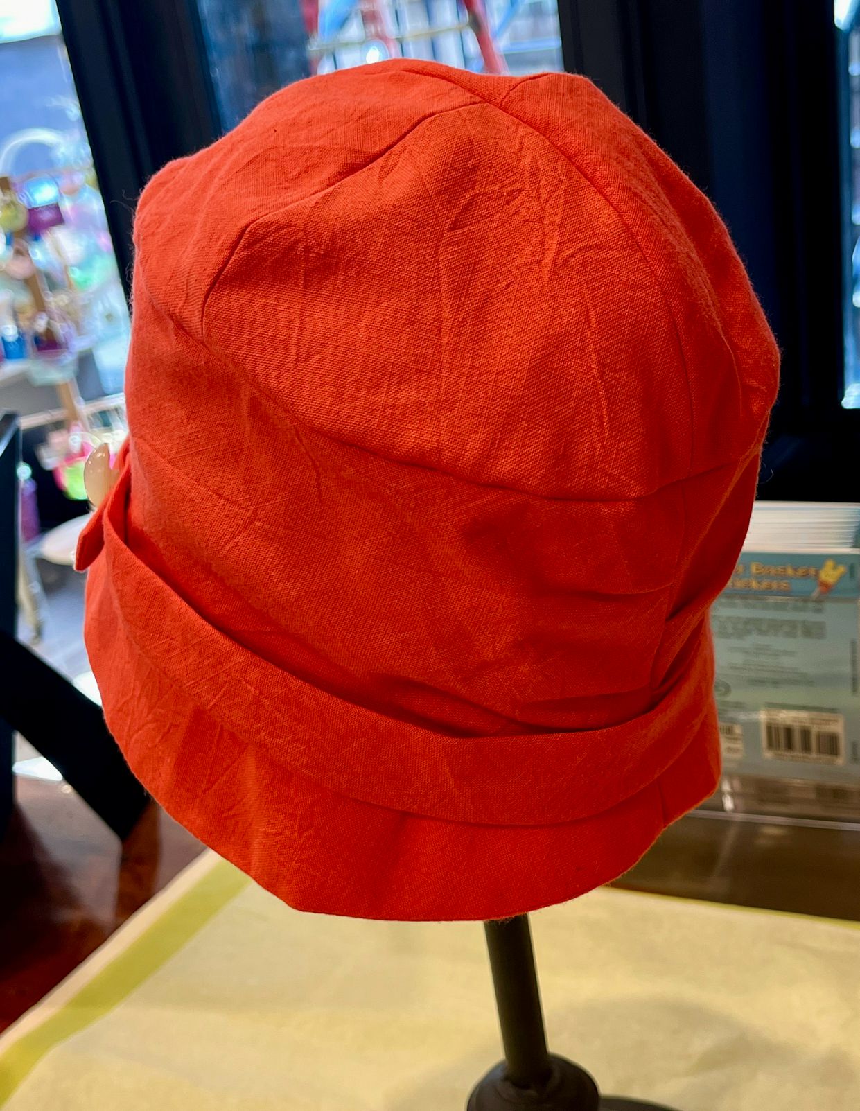 Solid Color Cloche Hat