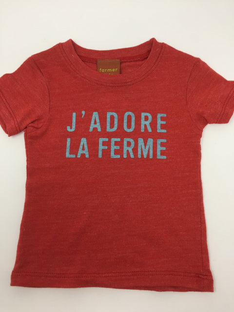 6 -12 M Red J'Adore La Ferme T-Shirt