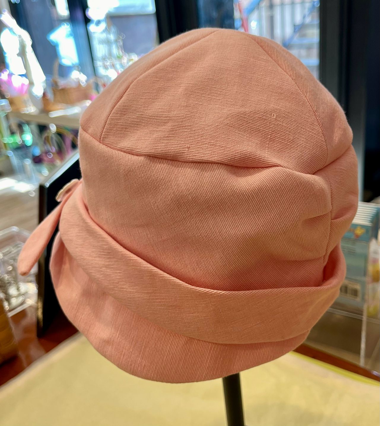 Solid Color Cloche Hat