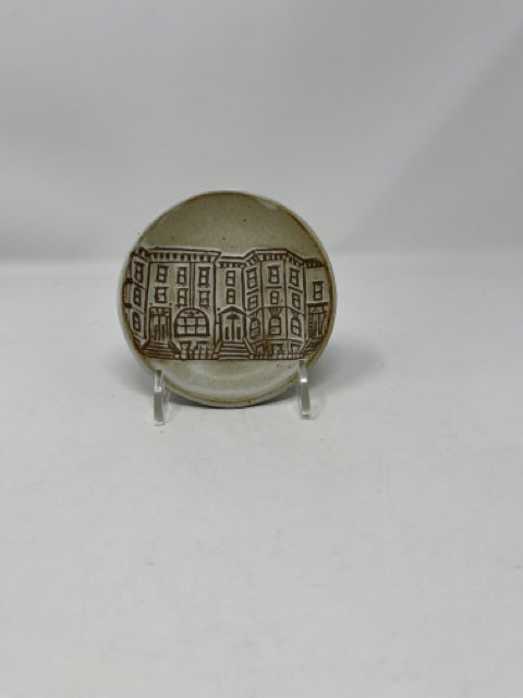 Brownstone Ceramic Trinket Dish