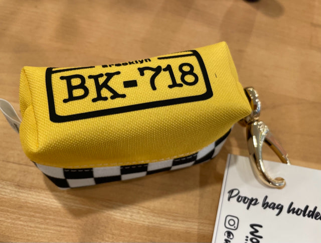 BK-718 Yellow Taxi Dog Poop Bag Holder