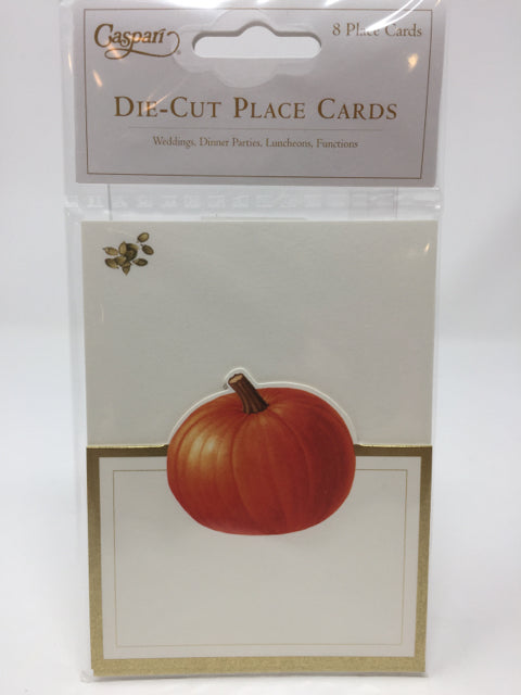 Pumpkin Place Cards