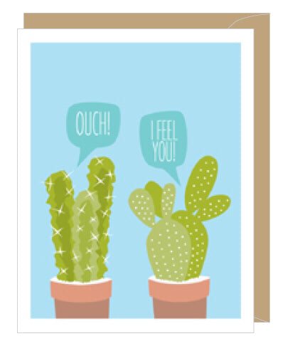 Cactus Get Well Card