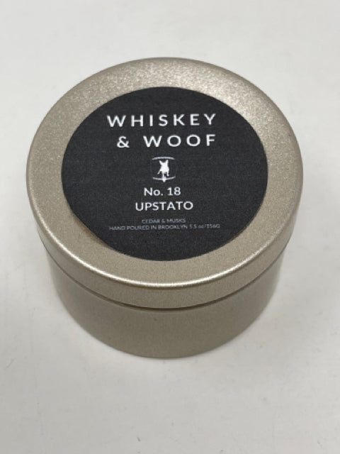 Upstato Candle in Rose Gold Travel Tin from Wiskey & Woof