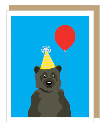 Bear Birthday Card